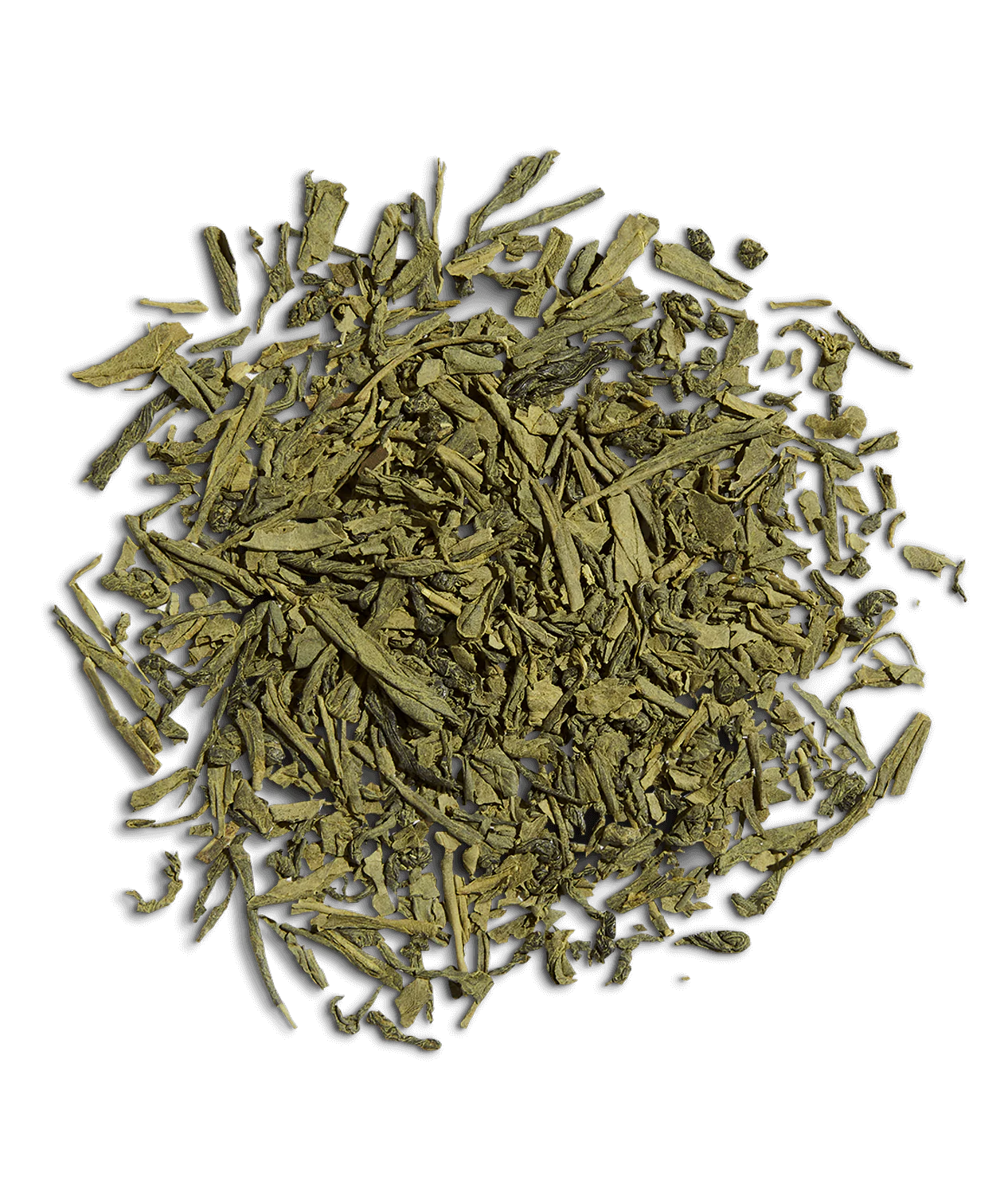 Vista de hojas sueltas de Organic Emerald Matcha