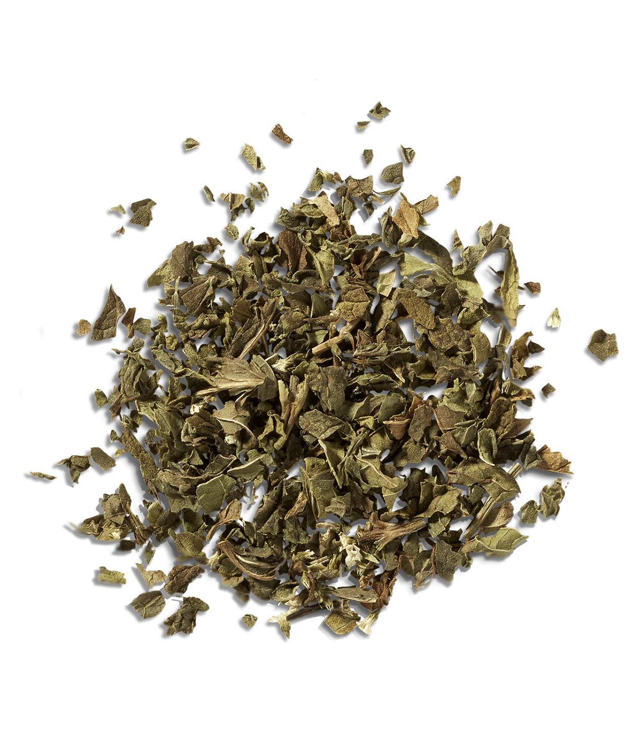 Vista de hojas sueltas de Organic Mint Melange