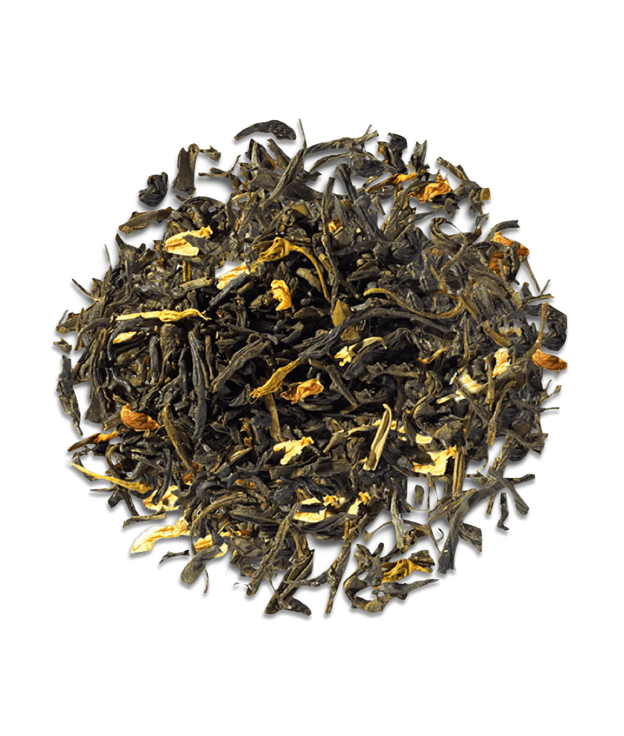 Vista de hojas sueltas de Organic Spring Jasmine